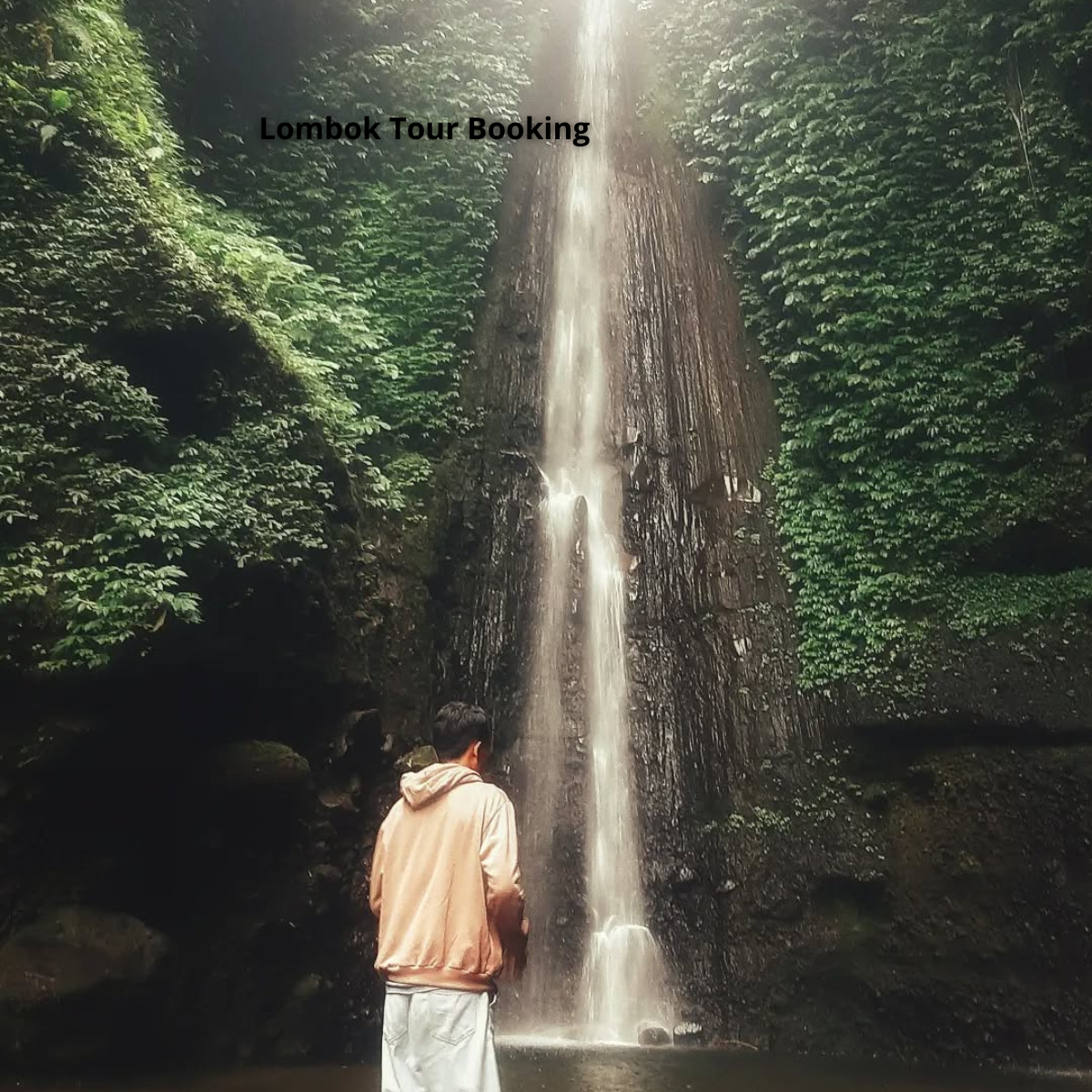 air terjun jeruk manis, wisata lombok, destinasi alam, air terjun rinjani, liburan lombok timur, tempat sejuk di lombok, wisata tersembunyi lombok