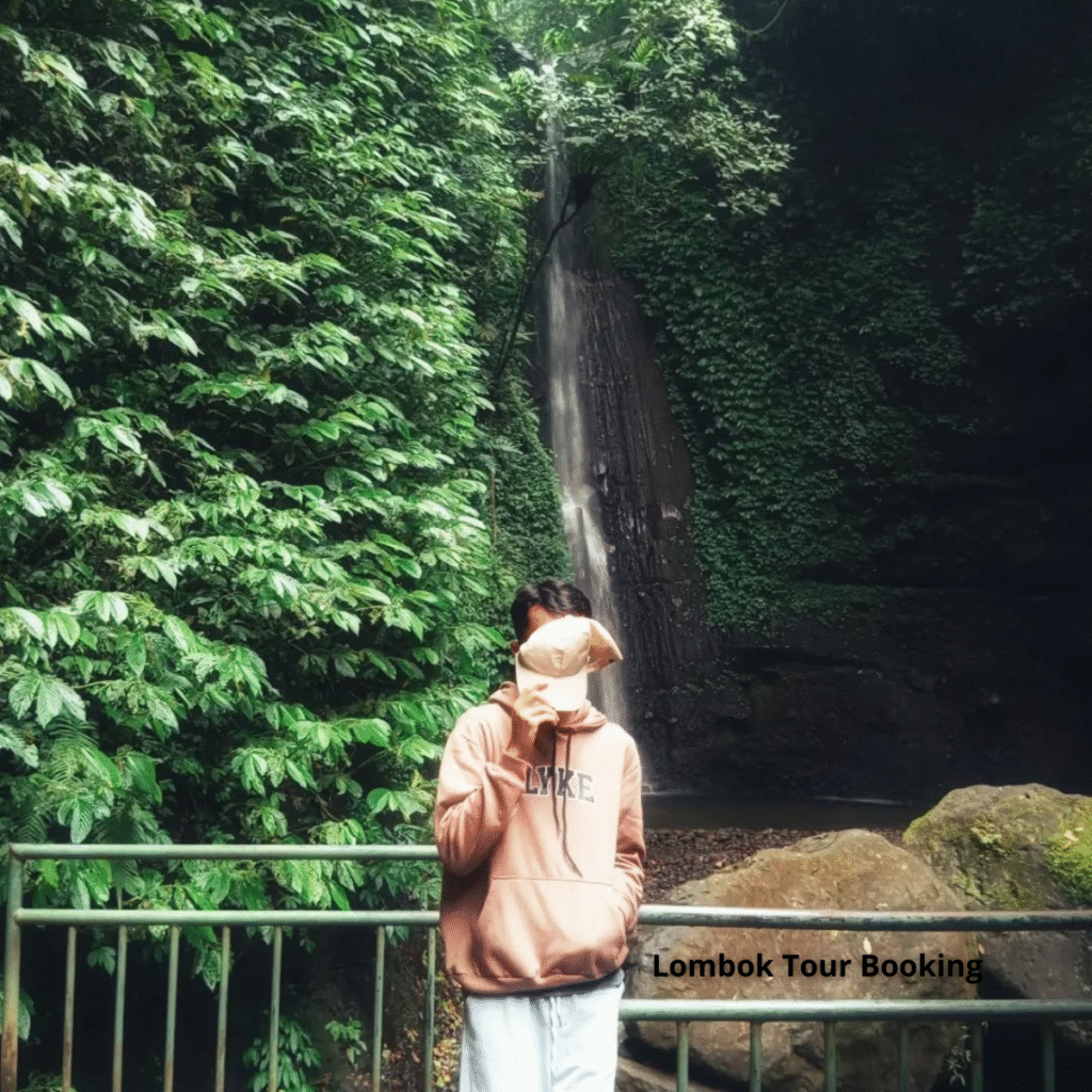 air terjun jeruk manis, wisata lombok, destinasi alam, air terjun rinjani, liburan lombok timur, tempat sejuk di lombok, wisata tersembunyi lombok