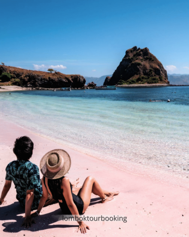 pantai pink