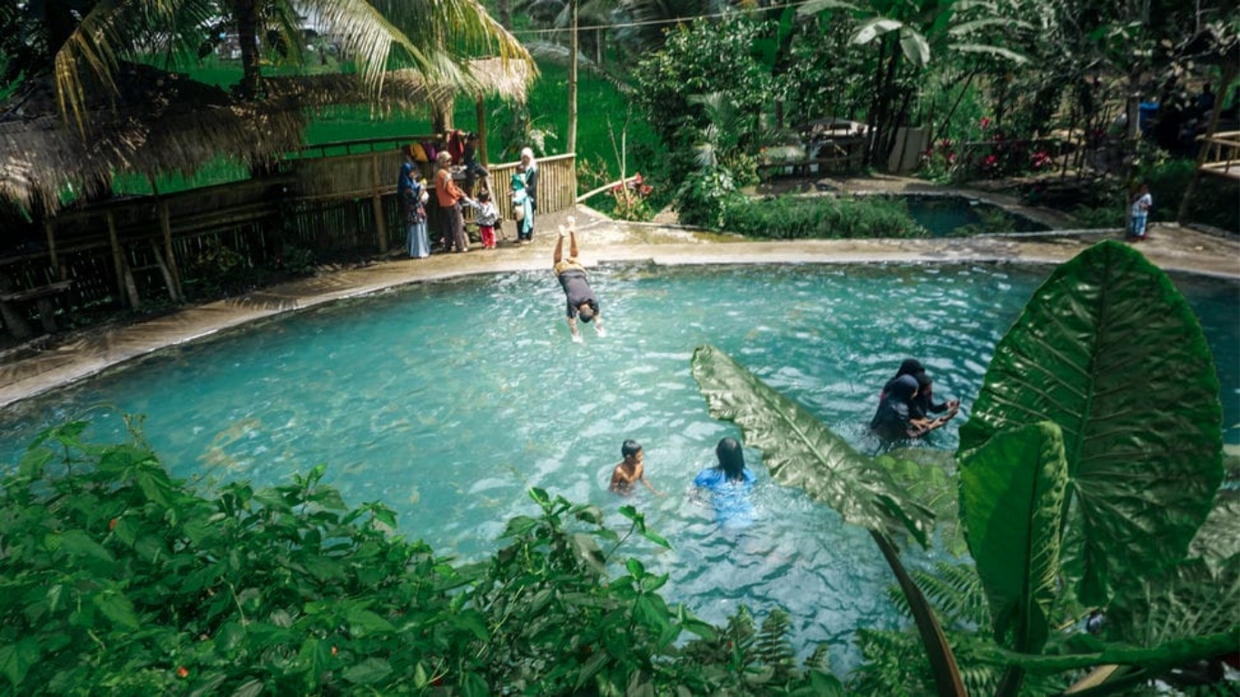 Tetebatu Kolam Alam Mencrit